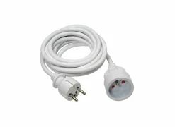 Verlengkabel 3m wit- Verlengkabels