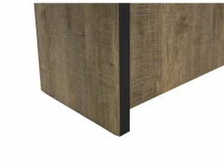 Vitrinekasten|Vitrinekasten|Vitrinekast Esther 110cm - decor - industrial oak