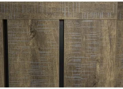 Vitrinekasten|Vitrinekasten|Vitrinekast Etienne 221cm - decor - zwart