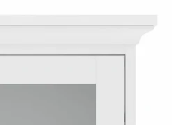 Vitrinekasten|Vitrinekasten|Vitrinekast Paris 96cm - decor - wit