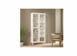Vitrinekasten|Vitrinekasten|Vitrinekast Roma 89cm - decor - wit