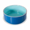 Voerbakken|Voerbak Ø20cm - stoneware - lichtblauw & donkerblauw