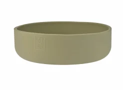 Voerbakken|Voerbak Sili 350ml - silicoon - kaki