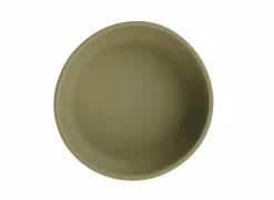 Voerbakken|Voerbak Sili 350ml - silicoon - kaki