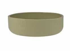 Voerbak Sili 700ml - silicoon - kaki- Voerbakken