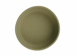 Voerbak Sili 700ml - silicoon - kaki- Voerbakken