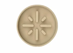 Voerbak Sili Trage voederbak 1400ml - silicoon - zand- Voerbakken