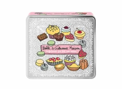 Bewaardozen|Voorraadpot Deco Gateaux 23,5x22xH9cm - metaal - multicolor