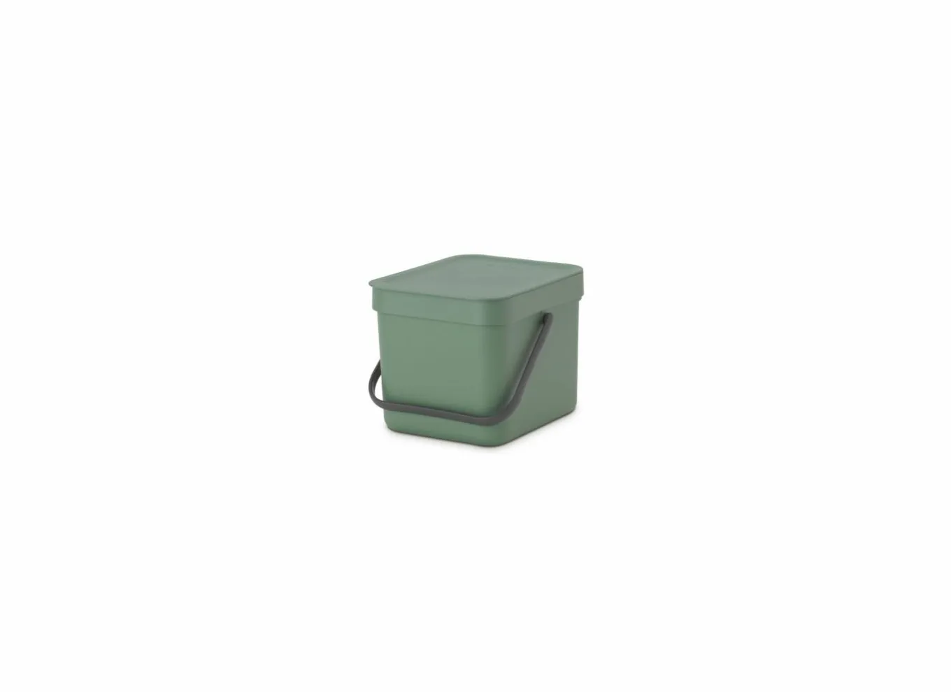 Brabantia Vuilnisbakken|Vuilnisbakken|Vuilbak Sort & Go 6L fire green