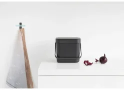 Brabantia Vuilnisbakken|Vuilnisbakken|Vuilbak Sort & Go 3L grijs