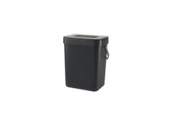 Vuilbak Spoke 3L zwart- Vuilnisbakken|Tafelafvalemmers