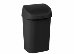Vuilnisbak Mistral Swing 25L zwart- Vuilnisbakken|Vuilnisbakken