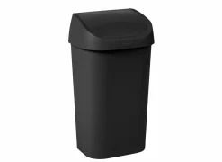 Vuilnisbakken|Vuilnisbakken|Vuilnisbak Mistral Swing 50L zwart