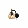 Wandlamp amber 60W E27- Wandlamp