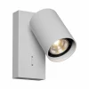 Wandlamp|Opbouwspots|Wandlamp GU10 - aluminium - wit