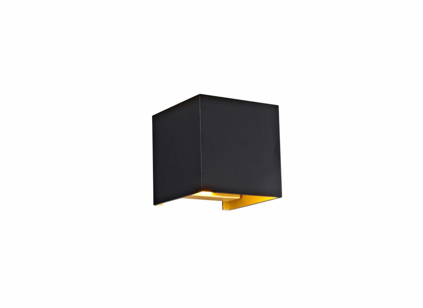 Wandlamp|Wandlamp zwart goud 40W G9