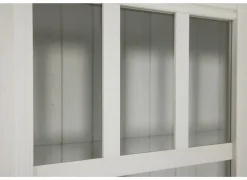 Wandmeubel 215cm - decor - lariks & bruine eik- Wandmeubels|Wandmeubels