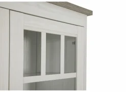 Wandmeubel 215cm - decor - lariks & bruine eik- Wandmeubels|Wandmeubels