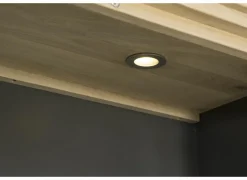 Wandmeubel Grimaldi 230cm - eik massief & decor - naturel- Wandmeubels|Wandmeubels