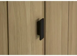 Wandmeubel Grimaldi 230cm - eik massief & decor - naturel- Wandmeubels|Wandmeubels