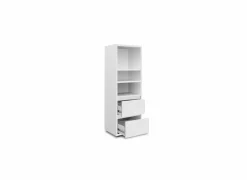 Wandmeubel Image 22 45x37x131cm - melamine - wit- Boekenkast|Boekenkast