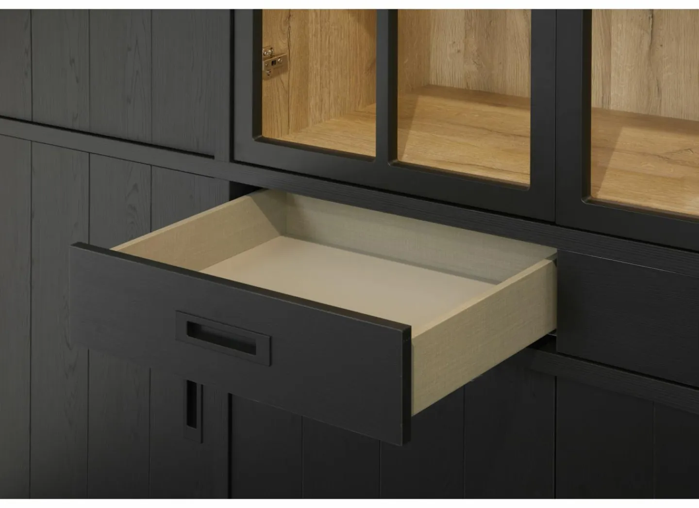 Wandmeubel Raphael 240cm - melamine - NOX- Wandmeubels|Wandmeubels