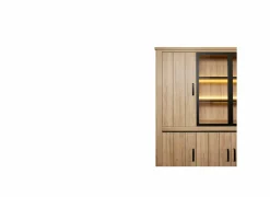 Wandmeubels|Wandmeubels|Wandmeubel Tibo 247cm - decor - French oak