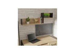 Wandplank Oriental Tree 125,6x21,9x43,2cm - decor - bartex eik- Wandplanken|Wandplanken