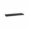 Wandplanken|Wandplanken|Wandplank 80x23,5x3,8cm - 100% FSC - zwart