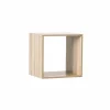 Wandrek Mix N' Modul 1 vak 34x32x34,5cm - decor - naturel- Wandrekken|Wandrekken