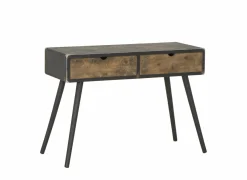 Wandtafel Esperanto 100x42x72cm - den massief & decor - naturel/zwart- Wandtafels|Wandtafels