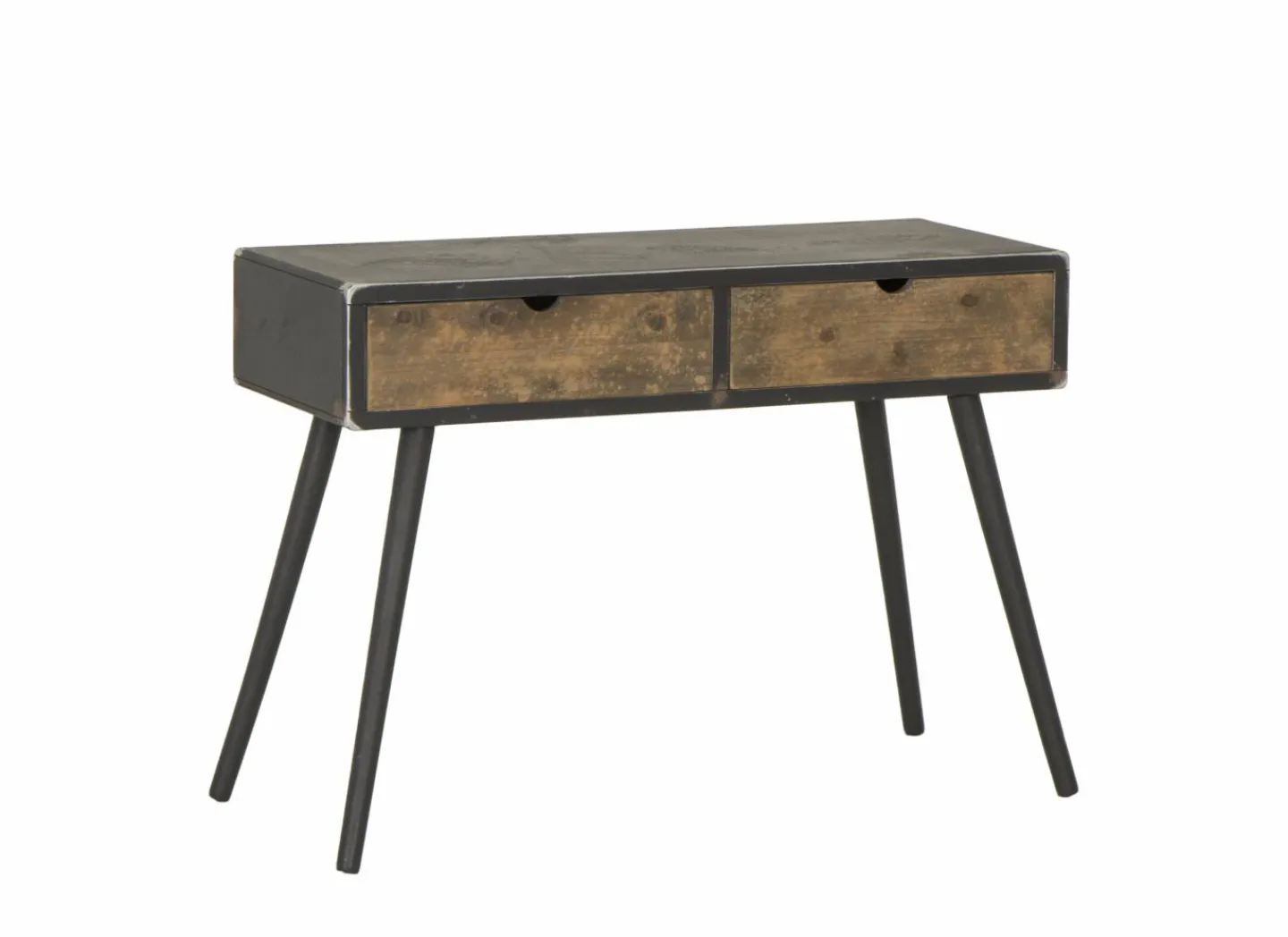 Wandtafel Esperanto 100x42x72cm - den massief & decor - naturel/zwart- Wandtafels|Wandtafels