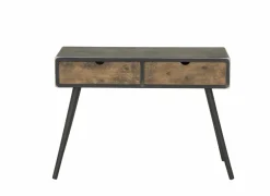 Wandtafel Esperanto 100x42x72cm - den massief & decor - naturel/zwart- Wandtafels|Wandtafels