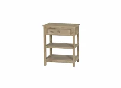 Wandtafels|Wandtafels|Wandtafel Novecento 70x40cm - gerecycleerd den massief - naturel