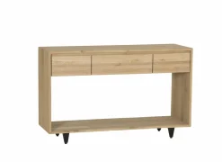 Wandtafel Palacio 130x40cm - eik massief & decor - naturel- Wandtafels|Wandtafels