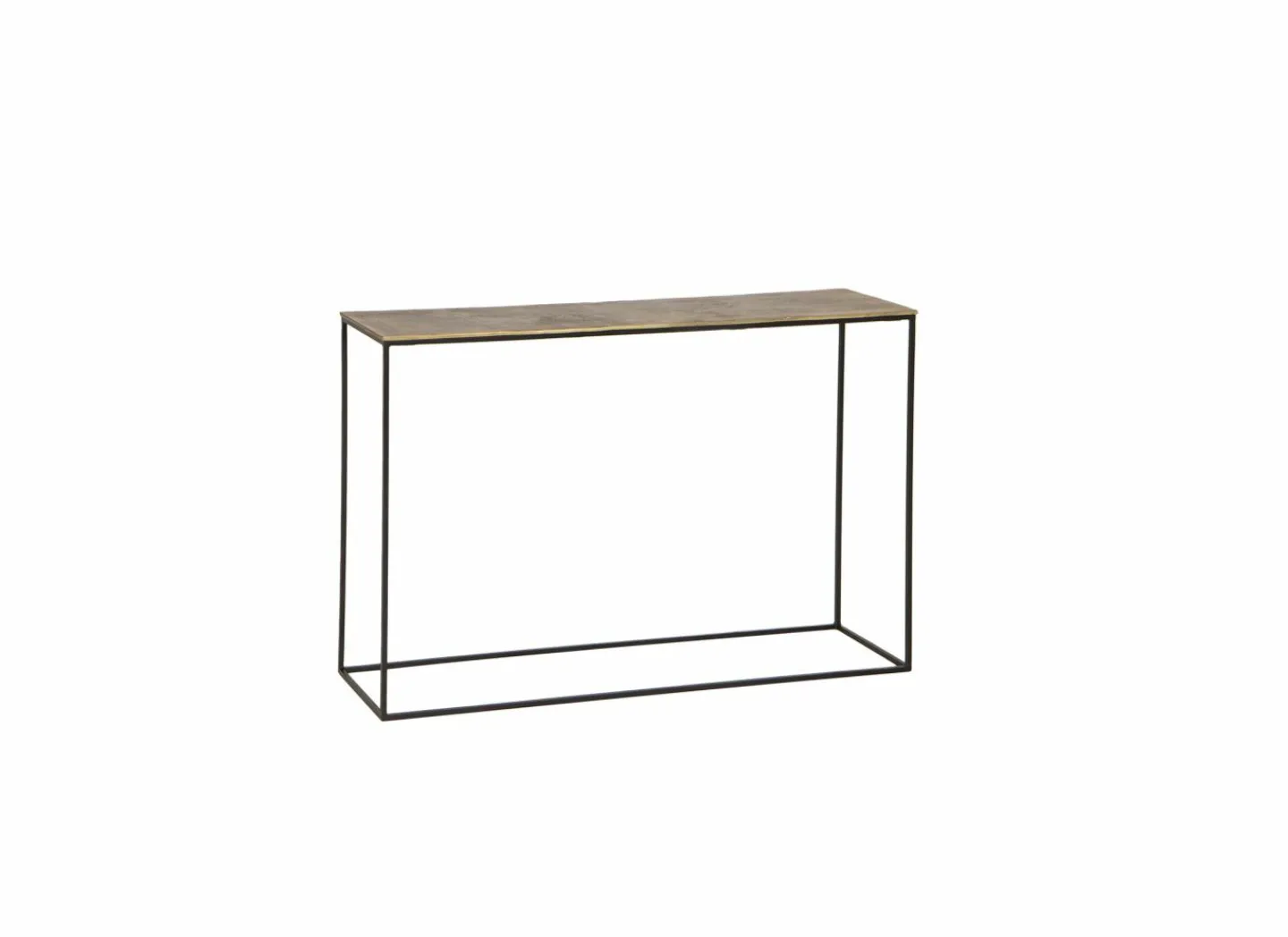 Wandtafel Steam 119x30cm - aluminium & ijzer - antique brass- Wandtafels|Wandtafels
