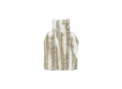 Kerstdecoratie|Energie Besparen|Warmwaterkruik 2L polyester beige/wit