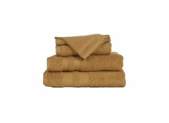 Washandje Katharina 16x21cm mustard- Washandjes