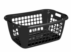 Wasmanden|Wasmand Basic 65x45x27cm zwart