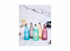 Cosy & Trendy Karaffen|Waterfles Atla 1L - glas - transparant