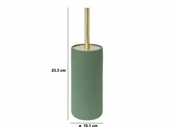Wc-borstel Duo H40cm - polystone - ficus- Wc-Borstels
