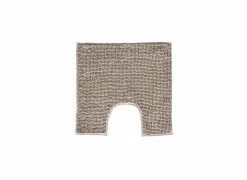 Wc-Matten|Wc-Matten|Wc-mat Indiana Shape 50x50cm - chenille - taupe