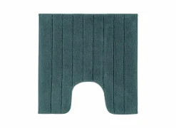 Wc-mat Luca 59x59cm - katoen - deep water- Wc-Matten|Wc-Matten