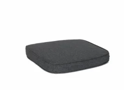 Tuinstoelkussens|Wickerkussen Jono 46x49cm - polyestervezel - antraciet