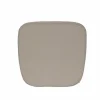 Wickerkussen Jono 46x49cm - polyestervezel - beige- Tuinstoelkussens