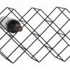 Wijnrekken|Wijnrekken|Wijnrek Nero 43x15x28,5cm - metaal - zwart