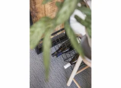 Wijnrekken|Wijnrekken|Wijnrek Nero 43x15x28,5cm - metaal - zwart