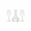 Salt & Pepper Wijnaccessoires|Karaffen|Wijnset Muze 3-delig - glas - transparant