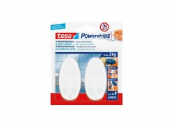 tesa Zelfklevende wandhaak 2kg, 2 stuks- Wandkapstokken|Wandkapstokken