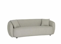 Zetel Aegea 3-zit - stof - lichtgrijs- 3-Zits Zetels|Zetels